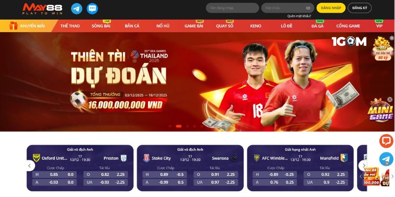 Bạn đã biết nhà cái MAY88 chưa?