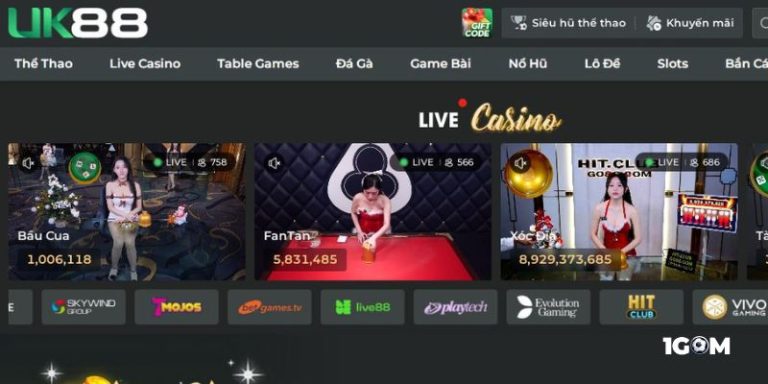 Làm thế nào để vào nhà cái UK88 không bị chặn? Link thay thế 1Gom
