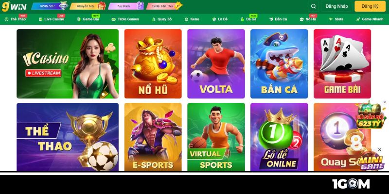 Kho trò chơi tại nhà cái