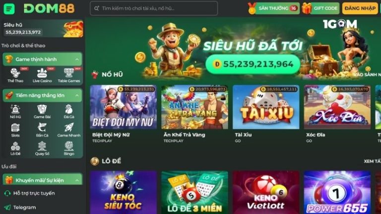 Làm thế nào để vào DOM88 không bị chặn - Link 1Gom thay thế