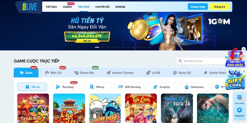 Nhà cái đầu tư lớn cho trò chơi