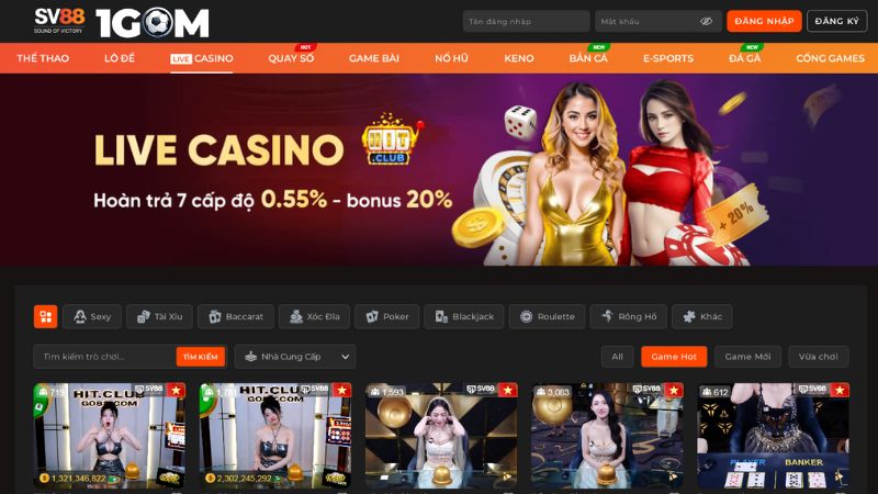 SV88 thành lập năm 2015, là nền tảng cá cược trực tuyến hàng đầu tại khu vực Châu Á