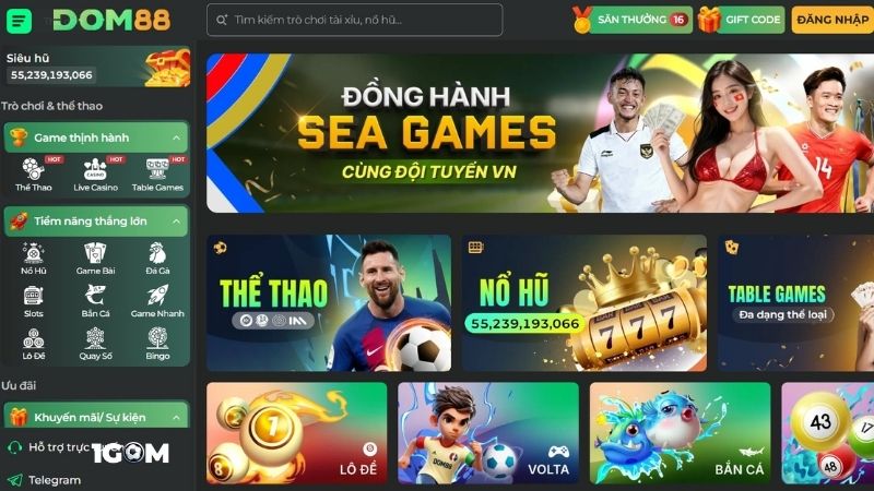 Thư viện trò chơi khủng