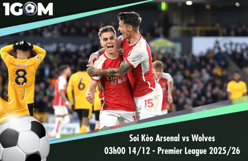Đội hình dự kiến trước trận Arsenal vs Wolves