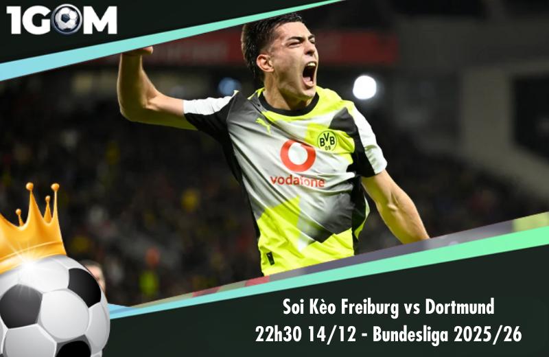 Đội hình dự kiến trước trận Freiburg vs Dortmund