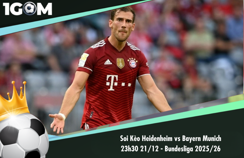Đội hình dự kiến trước trận Heidenheim vs Bayern Munich