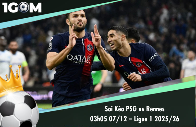 Đội hình dự kiến trước trận PSG vs Rennes
