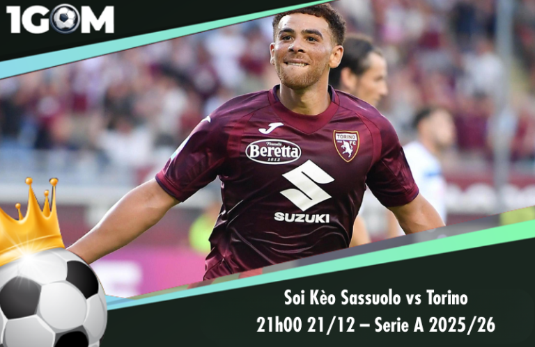 Soi Kèo Sassuolo vs Torino 21h00 21/12 – Serie A 2025/26