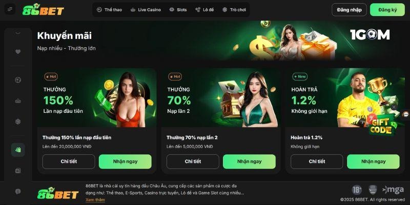 Ưu đãi giá trị cao