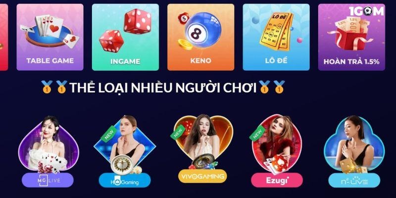 Live Casino đẳng cấp 