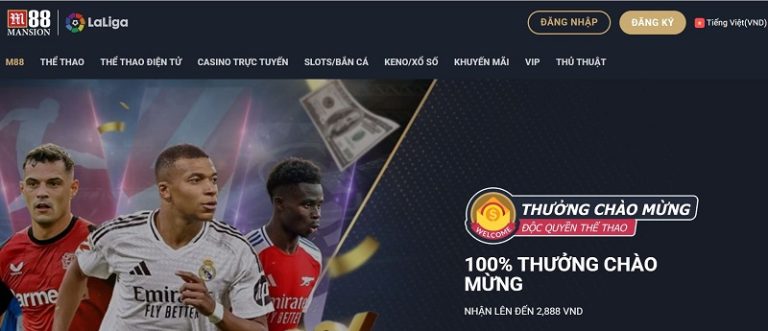 M88 - Đánh giá sân chơi lý tưởng cho cược thủ trải nghiệm mỗi ngày