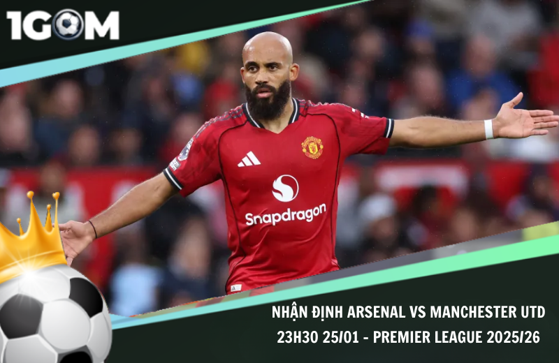 Đội hình dự kiến trước trận Arsenal vs Manchester Utd
