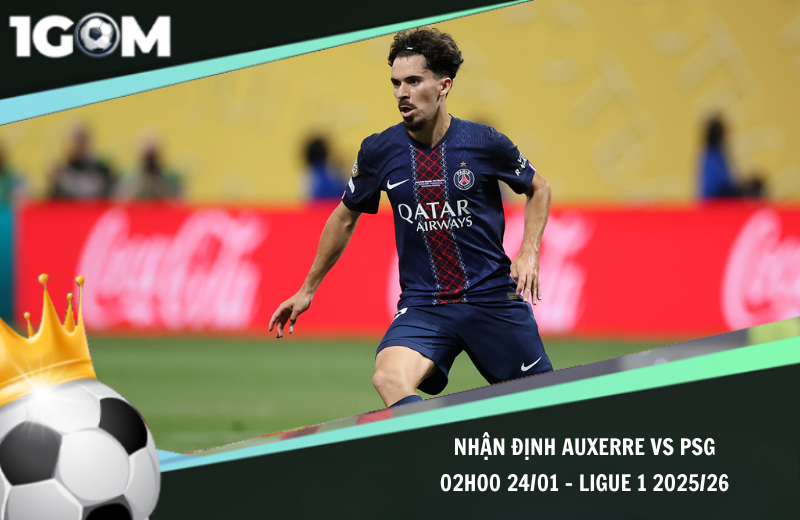 Đội hình dự kiến trước trận Auxerre vs PSG