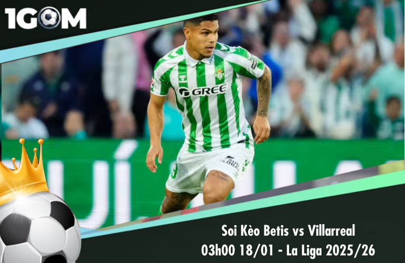 Đội hình dự kiến trước trận Betis vs Villarreal