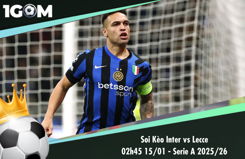 Đội hình dự kiến trước trận Inter vs Lecce