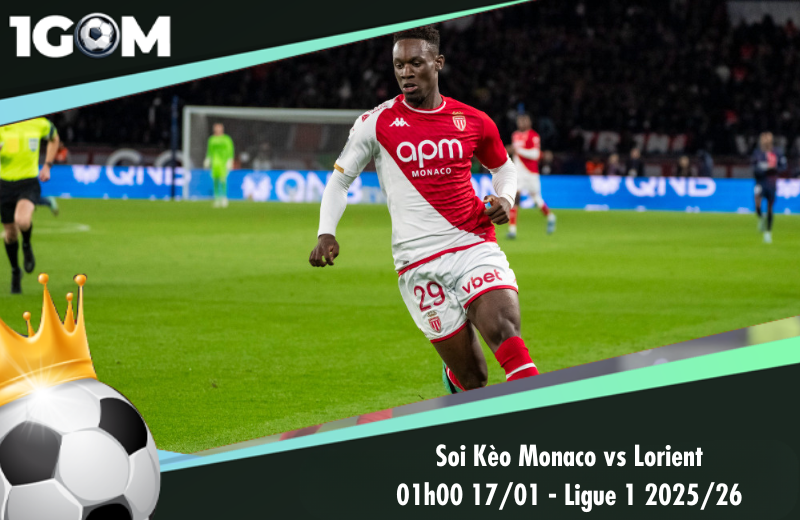 Đội hình dự kiến trước trận Monaco vs Lorient