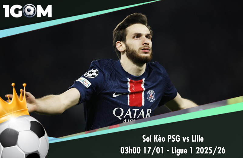Đội hình dự kiến trước trận PSG vs Lille