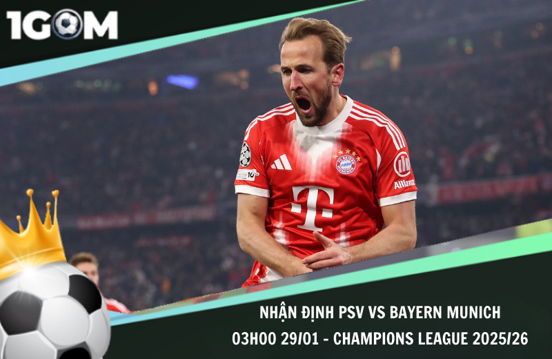 Đội hình dự kiến trước trận PSV vs Bayern Munich