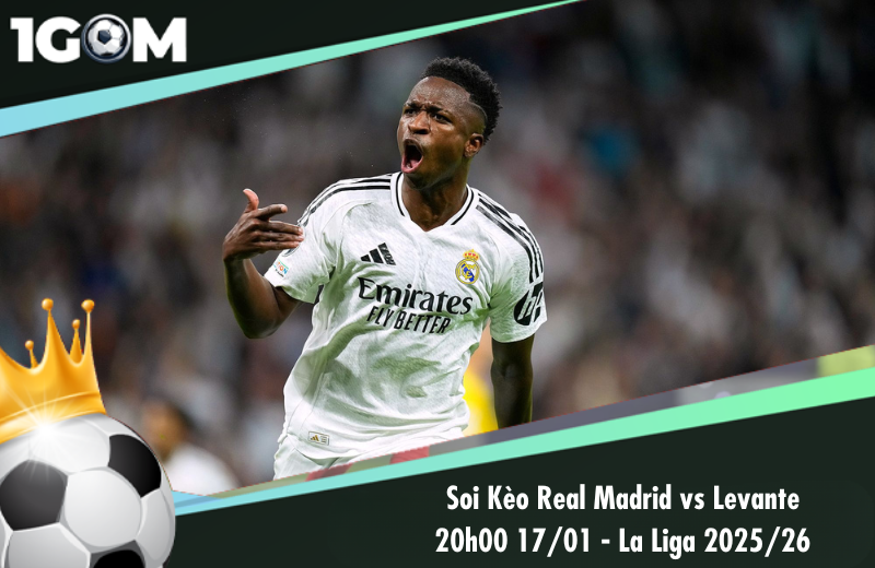 Đội hình dự kiến trước trận Real Madrid vs Levante