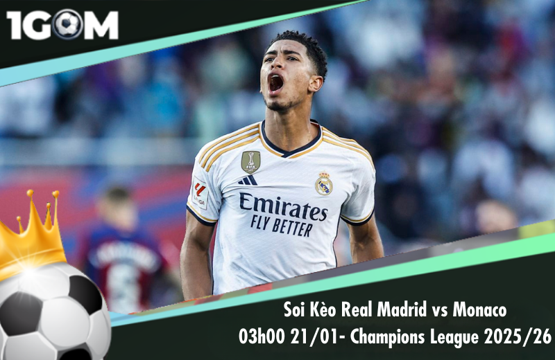 Đội hình dự kiến trước trận Real Madrid vs Monaco