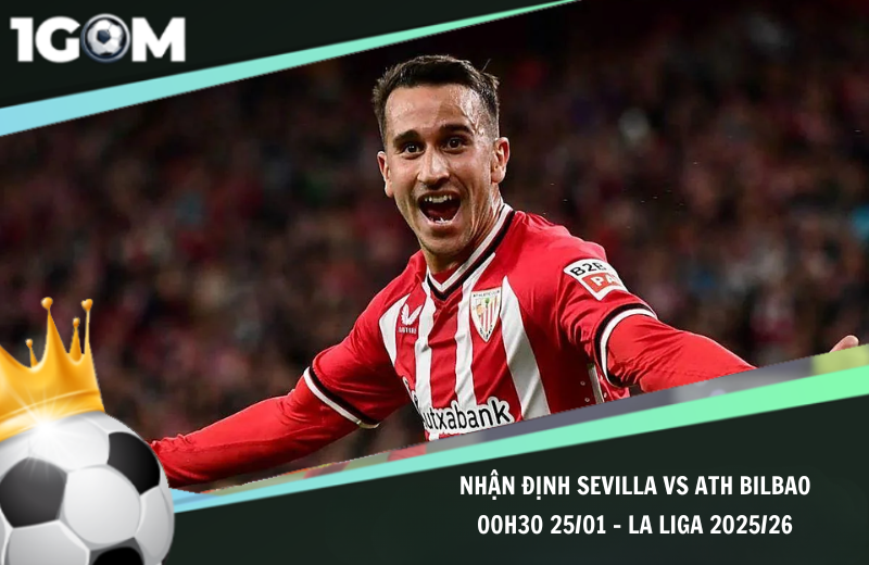 Đội hình dự kiến trước trận Sevilla vs Ath Bilbao