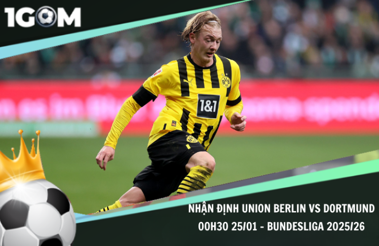 Nhận Định Union Berlin vs Dortmund 00h30 25/01 - Bundesliga 2025/26