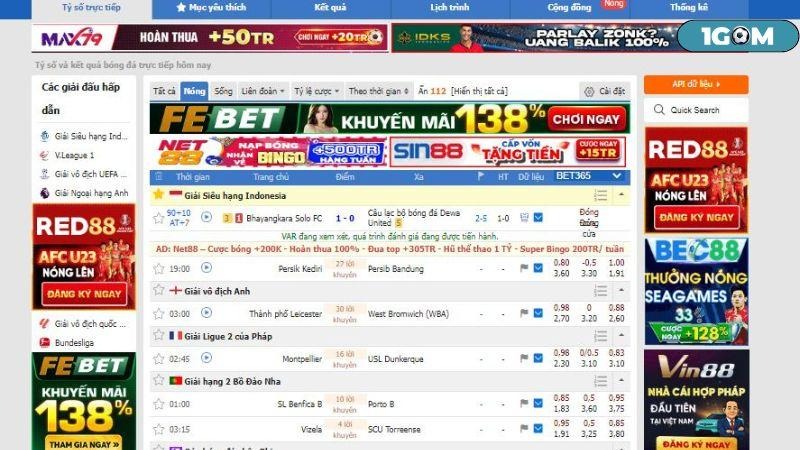 Sơ lược về trang tin tỷ lệ kèo Nowgoal