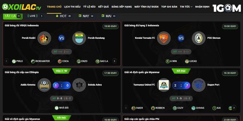 Xoilac Tv sở hữu nhiều ưu điểm nổi bật