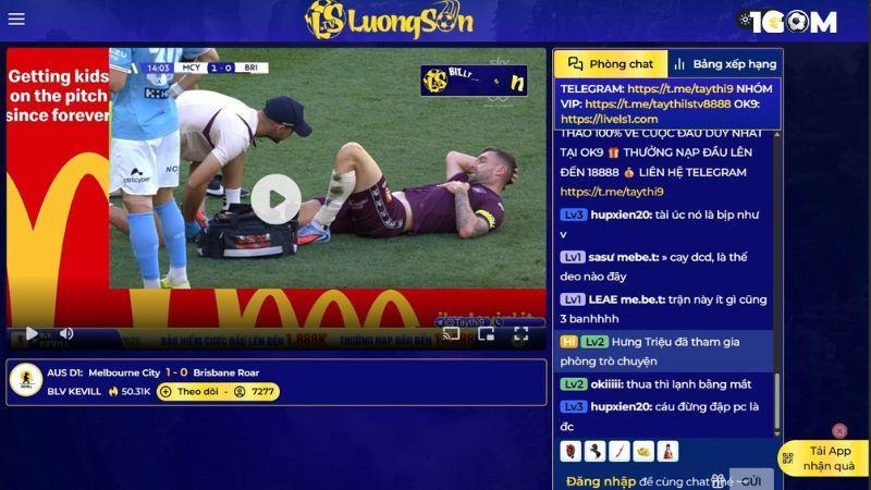 Trang kênh phát sóng bóng đá chuyên nghiệp