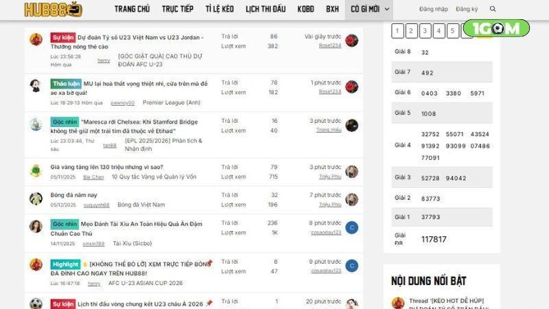 Diễn đàn luôn sở hữu cộng đồng fan hâm mộ sôi động