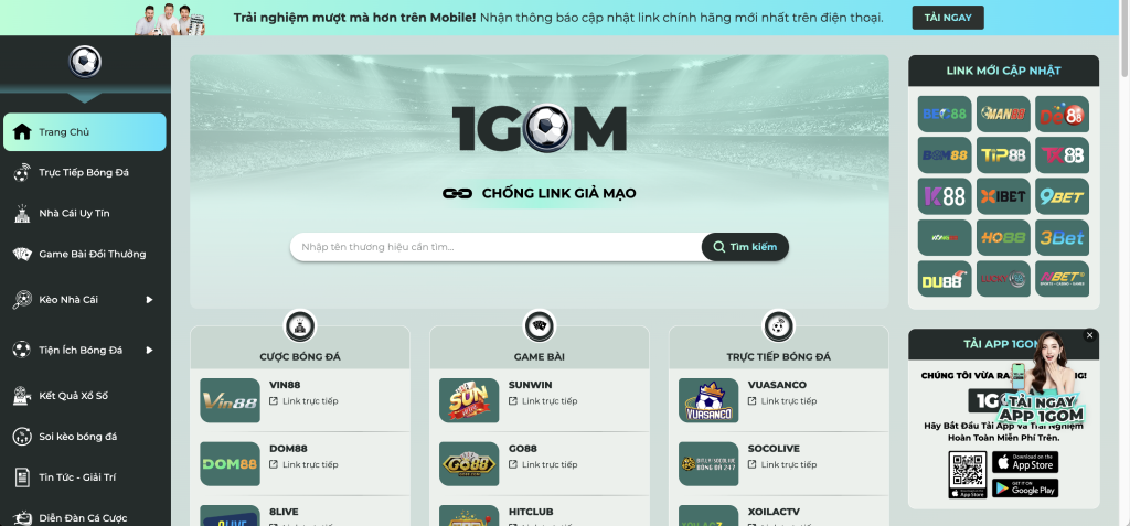 Giới thiệu nền tảng 1Gom.vip